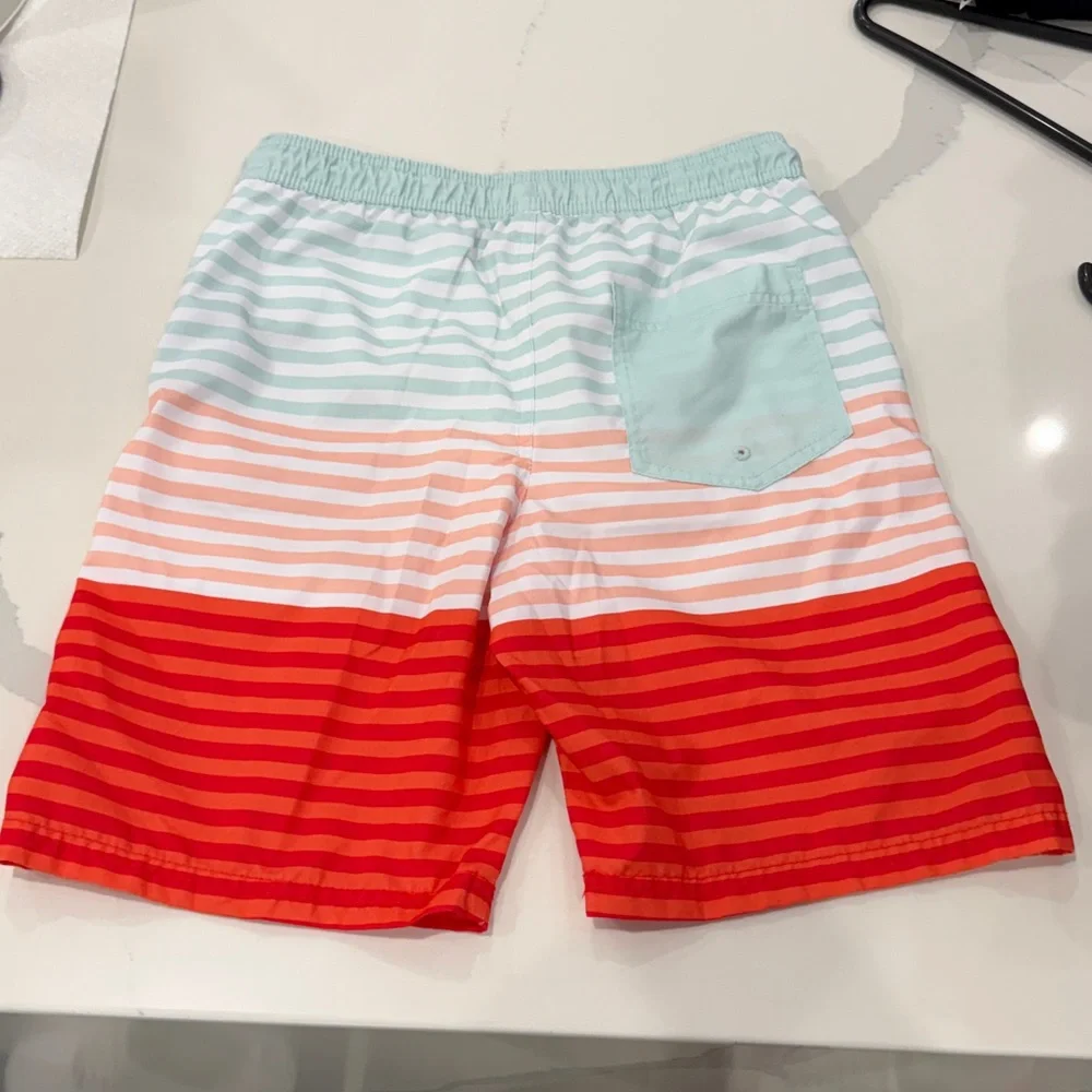 Cat & Jack Aqua and White Mesh Shorts